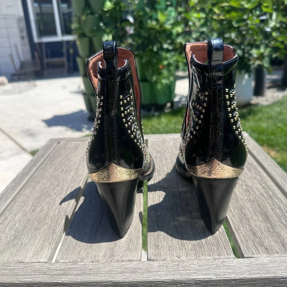 EUC Jeffrey Campbell Maceo studded booties - Picture 3 of 6